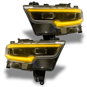 RAM 1500 DRL Headlight Upgrade Kit - ORACLE Lighting - RGBW+A with 2.0 Controller - `19-`21